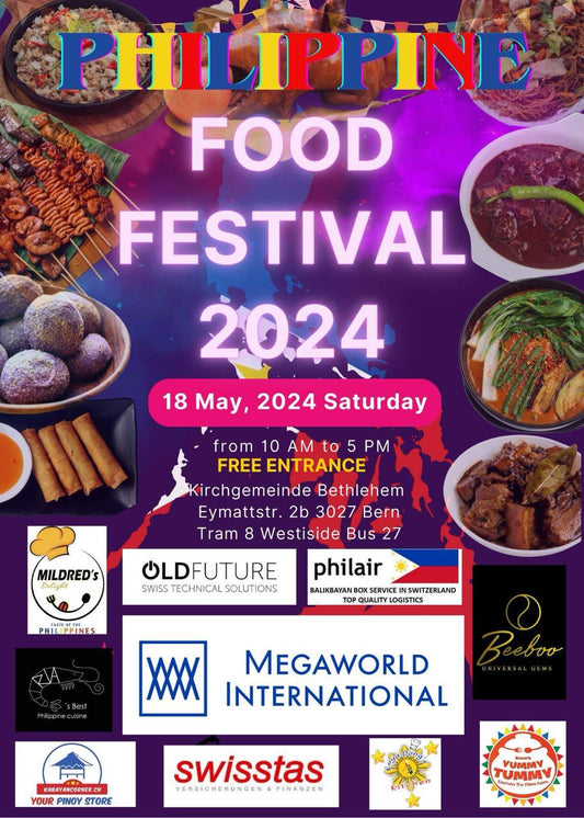 We are here! Philippine Food Festival Bern May 18 2024