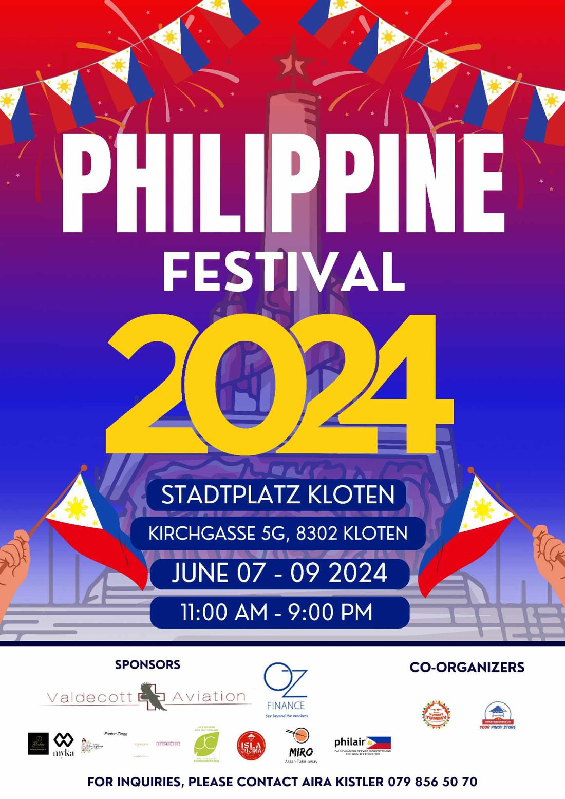 We are here! Philippine Festival 2024 June 7- June 9 2024