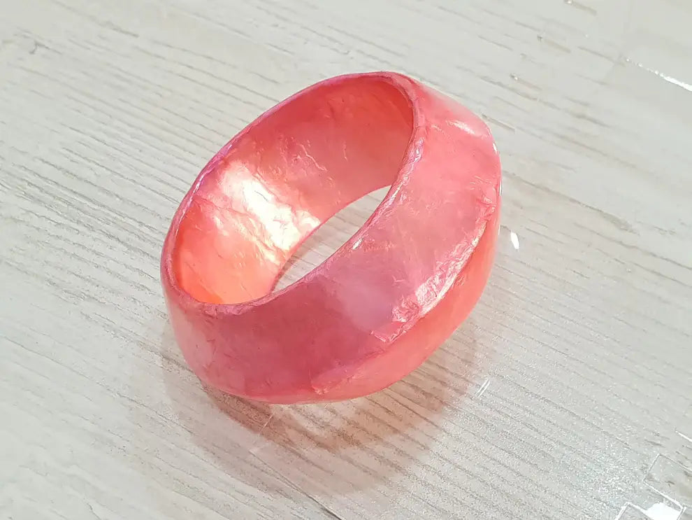 Capiz shell bracelet XL S0590