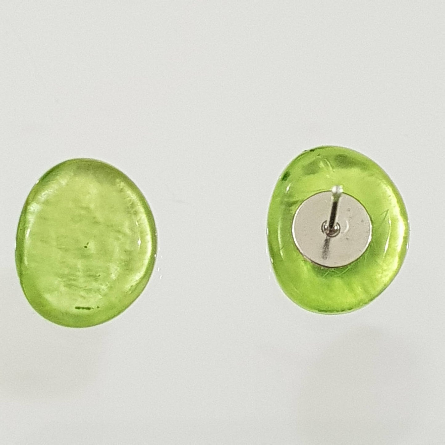 Capiz-Muschel Ohrstecker Mini 12mm / 3002-3916