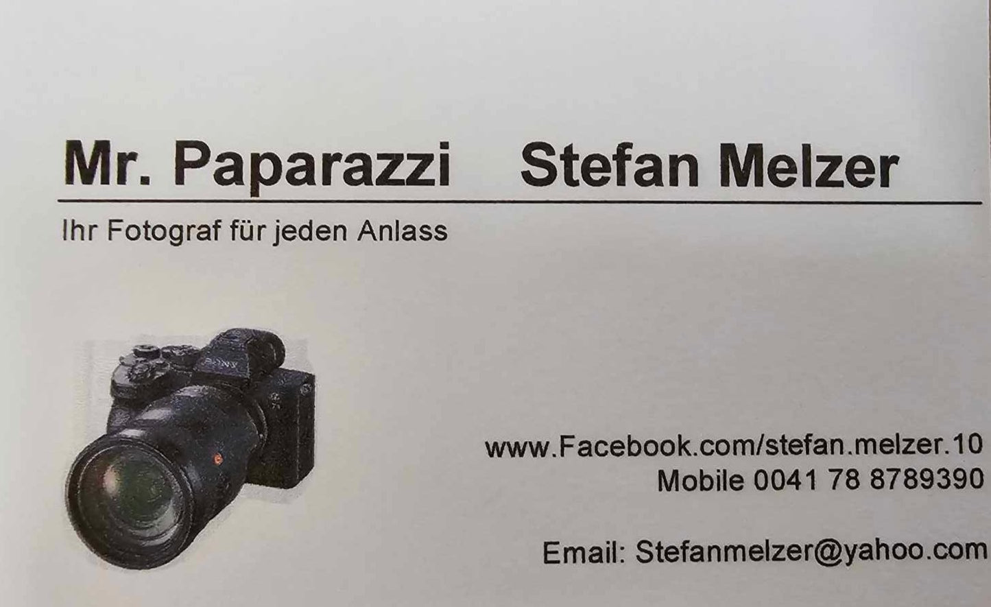 Mr. Paparazzi Stefan Melzer