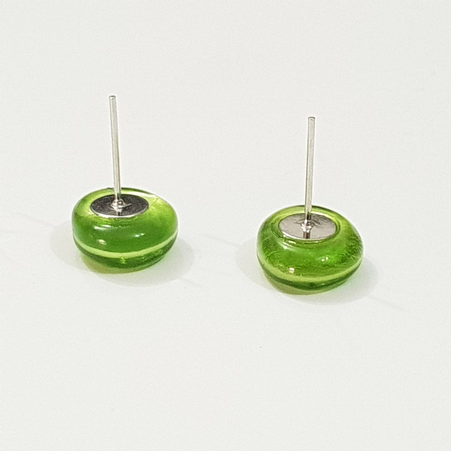 Capiz-Muschel Ohrstecker Mini 12mm / 3002-3916