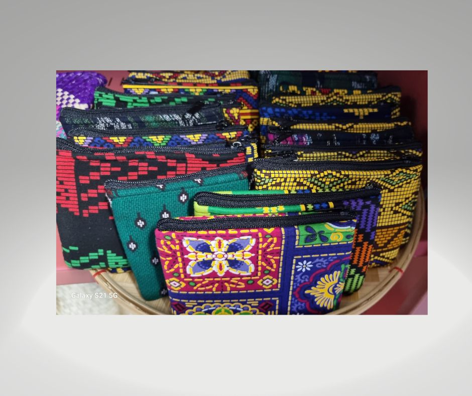 Handmade Batik Coin Wallet