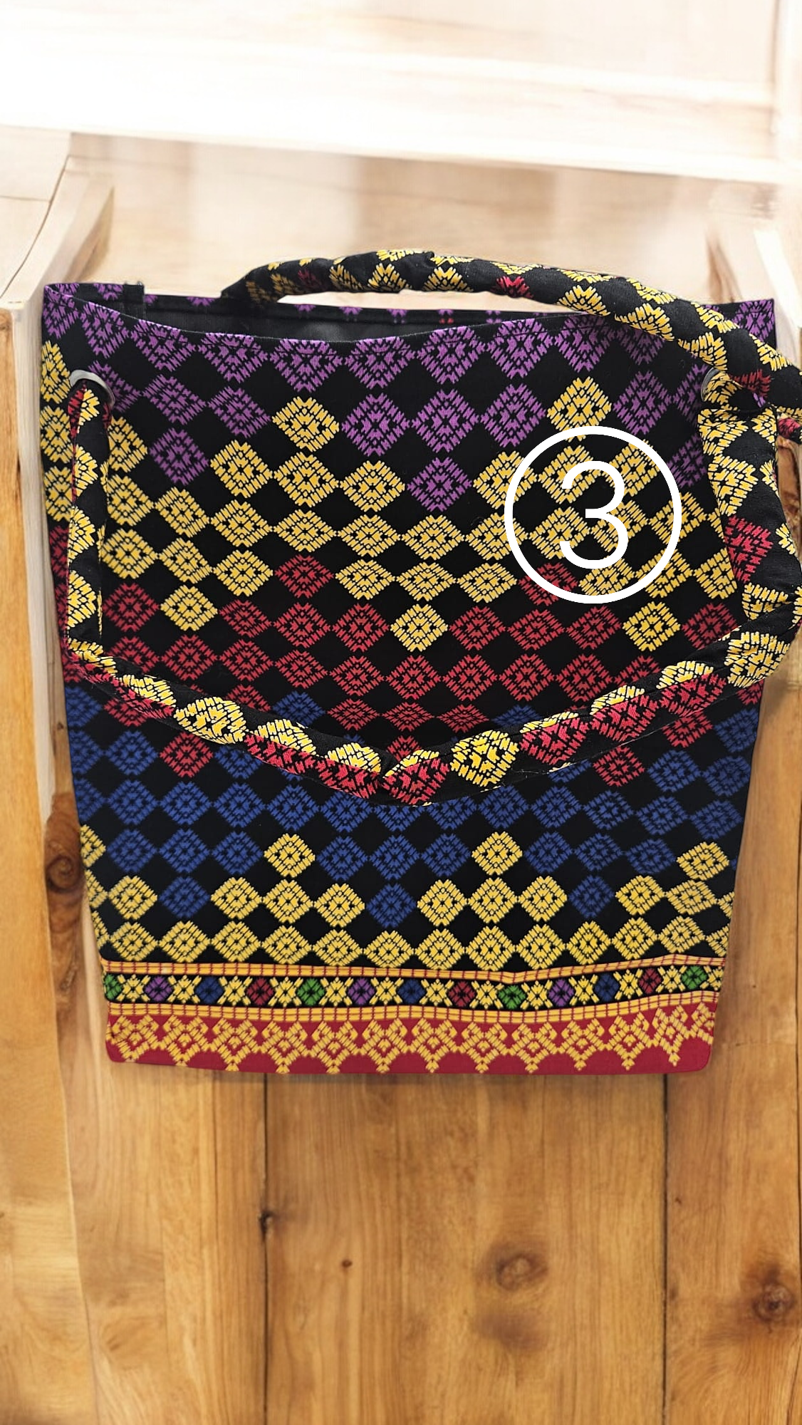 Batik Handbag 30x37cm