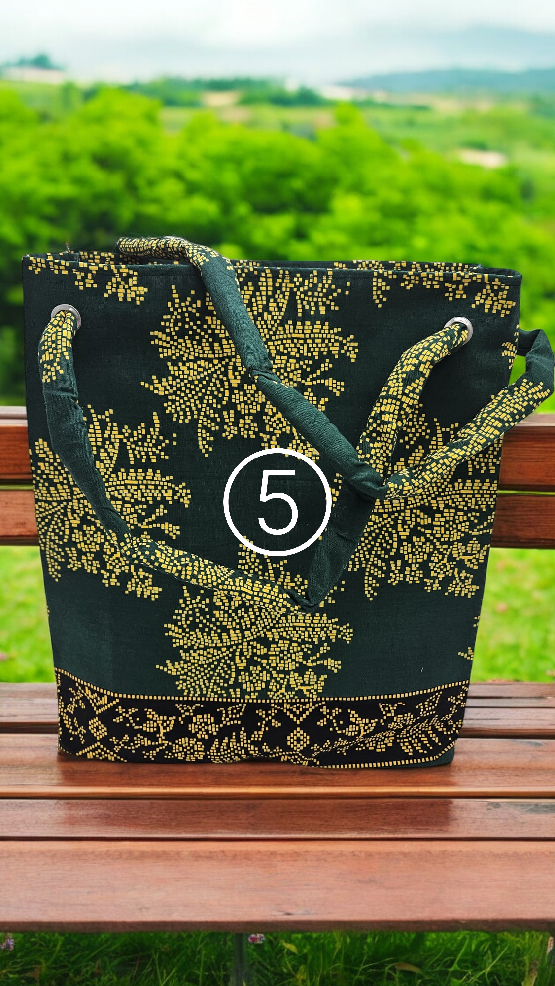 Batik Handbag 30x37cm
