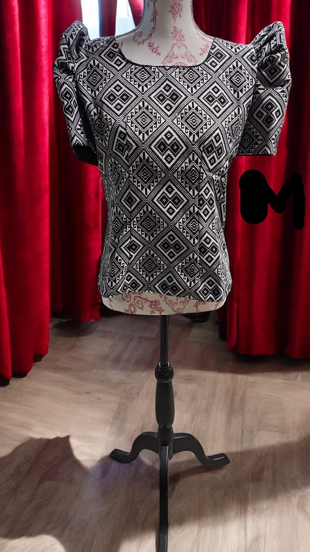 Philippine Bolero Blouse woven