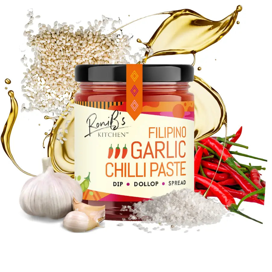 Roni B's Filipino Garlic Chili oil 190ml