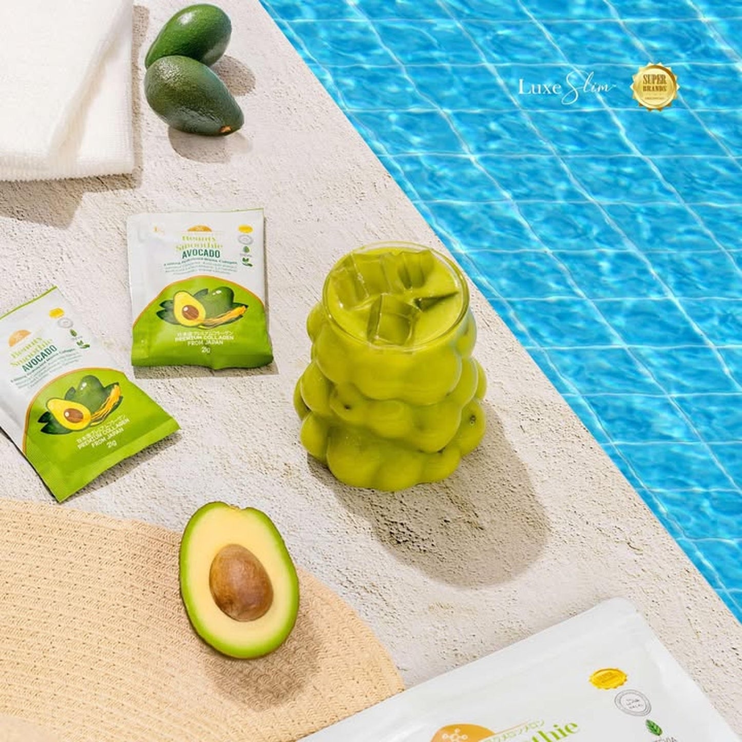 Beauty Collagen Smoothie Avocado 10x21g !!!PREORDER!!!