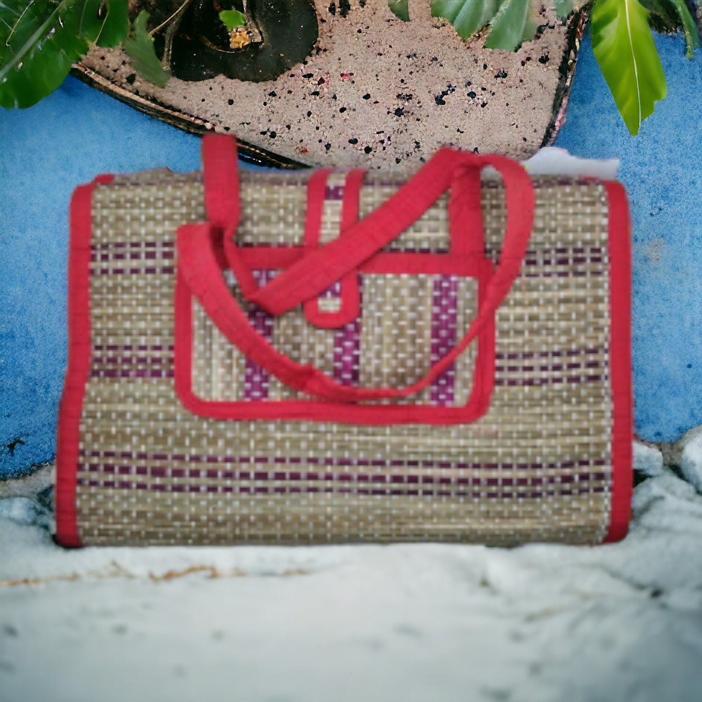 Handmade foldable Banig