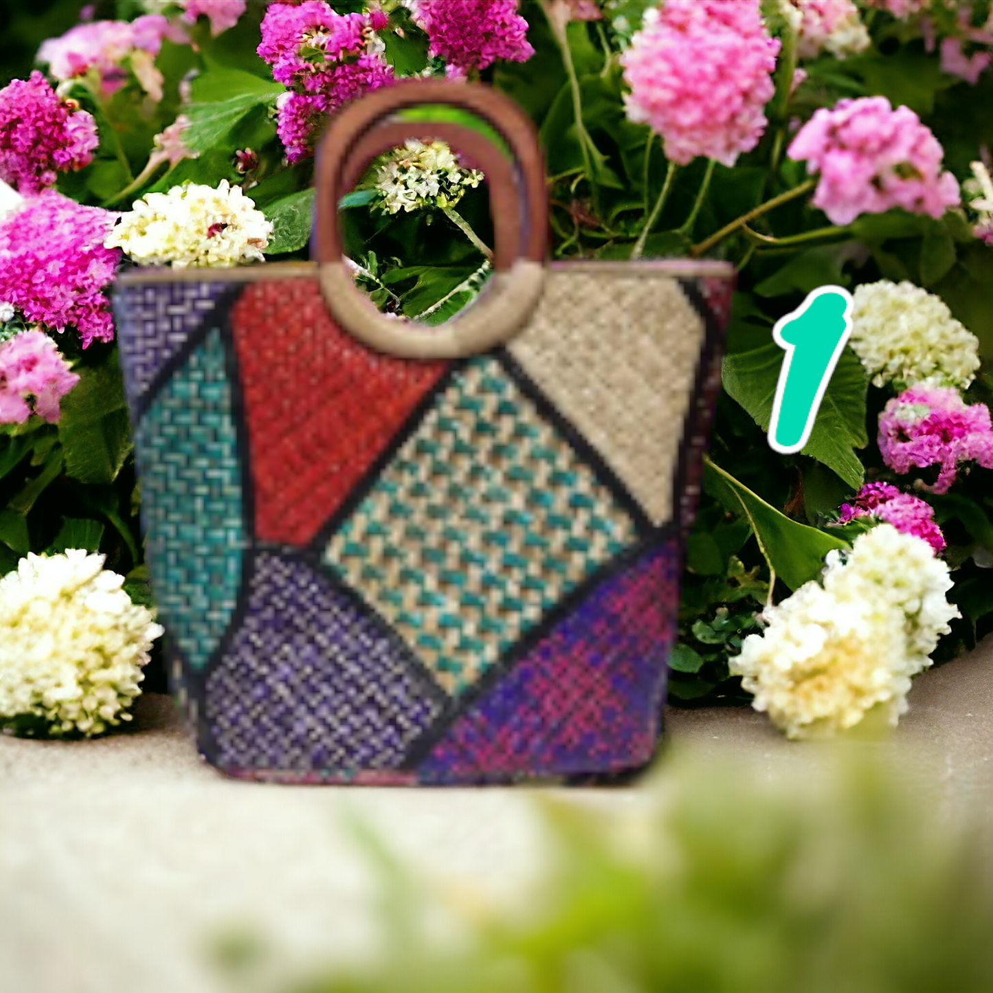 Handmade native Shopper