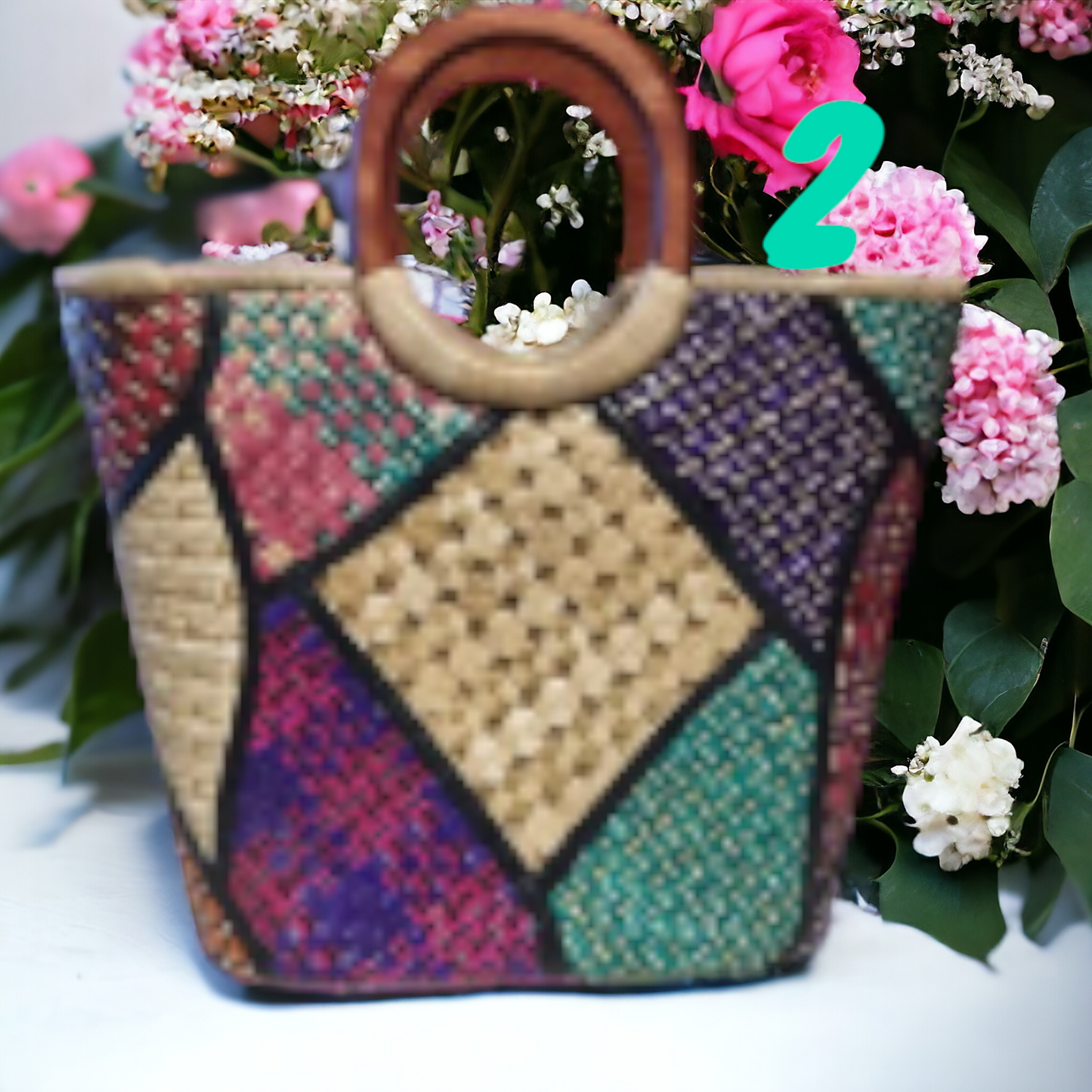 Handmade native Shopper