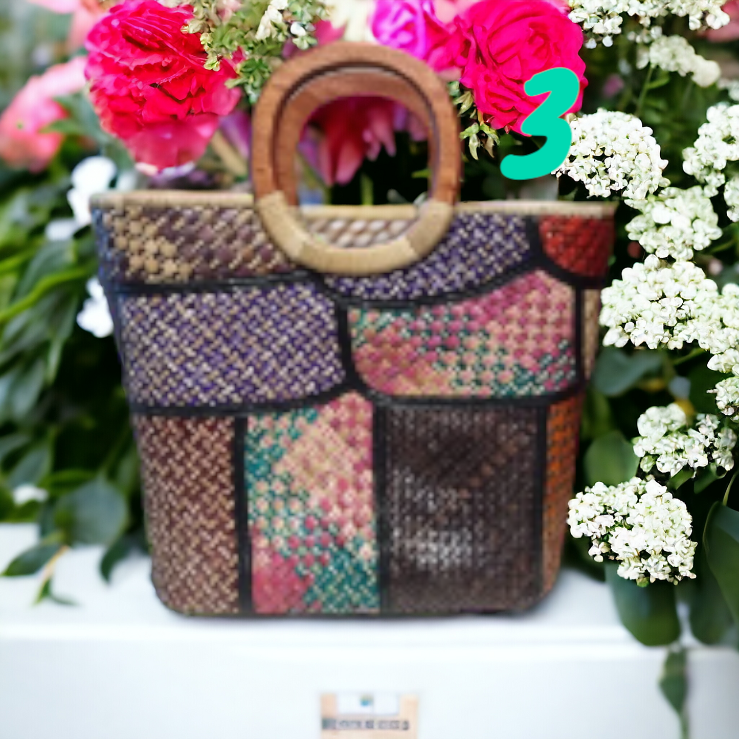 Handmade native Shopper