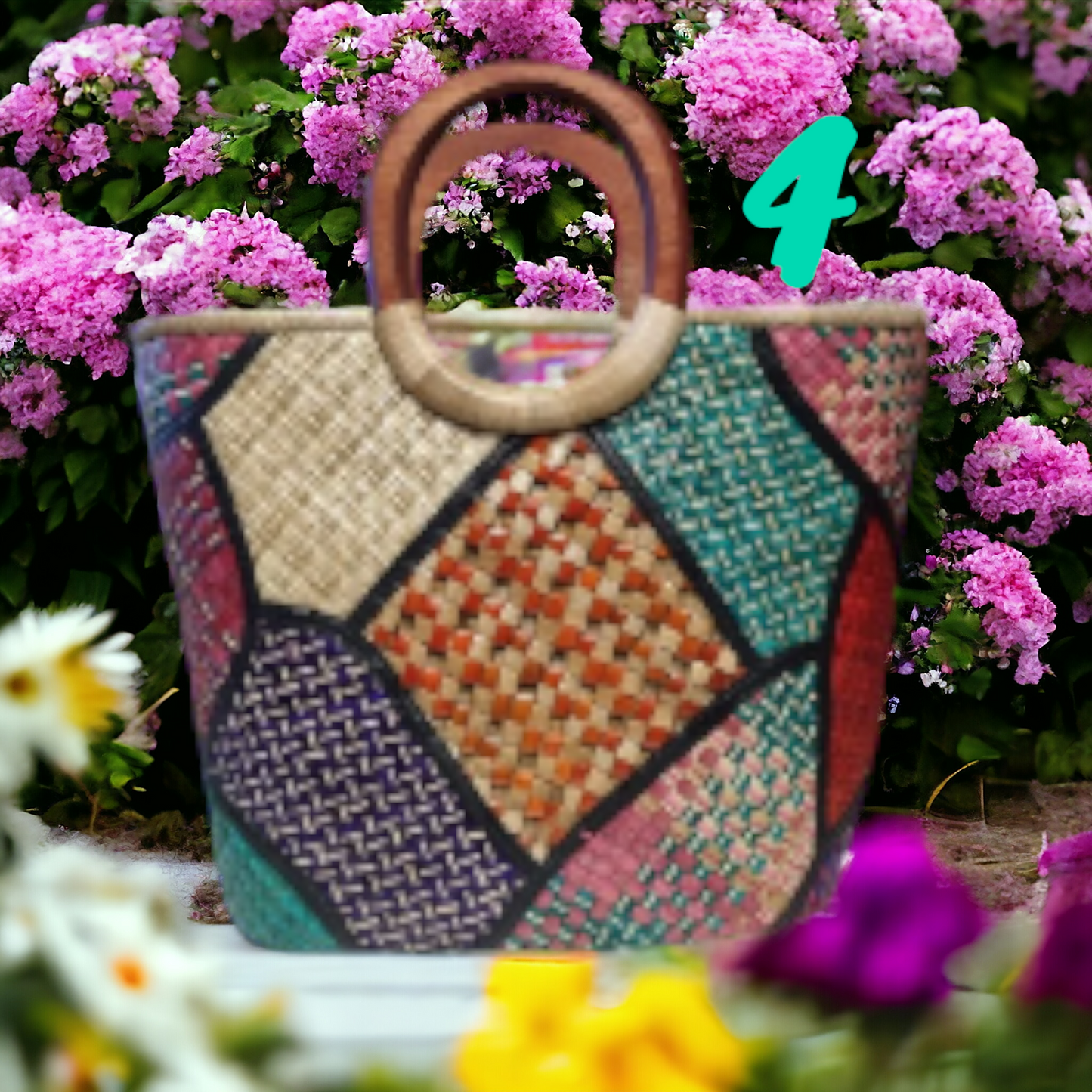 Handmade native Shopper