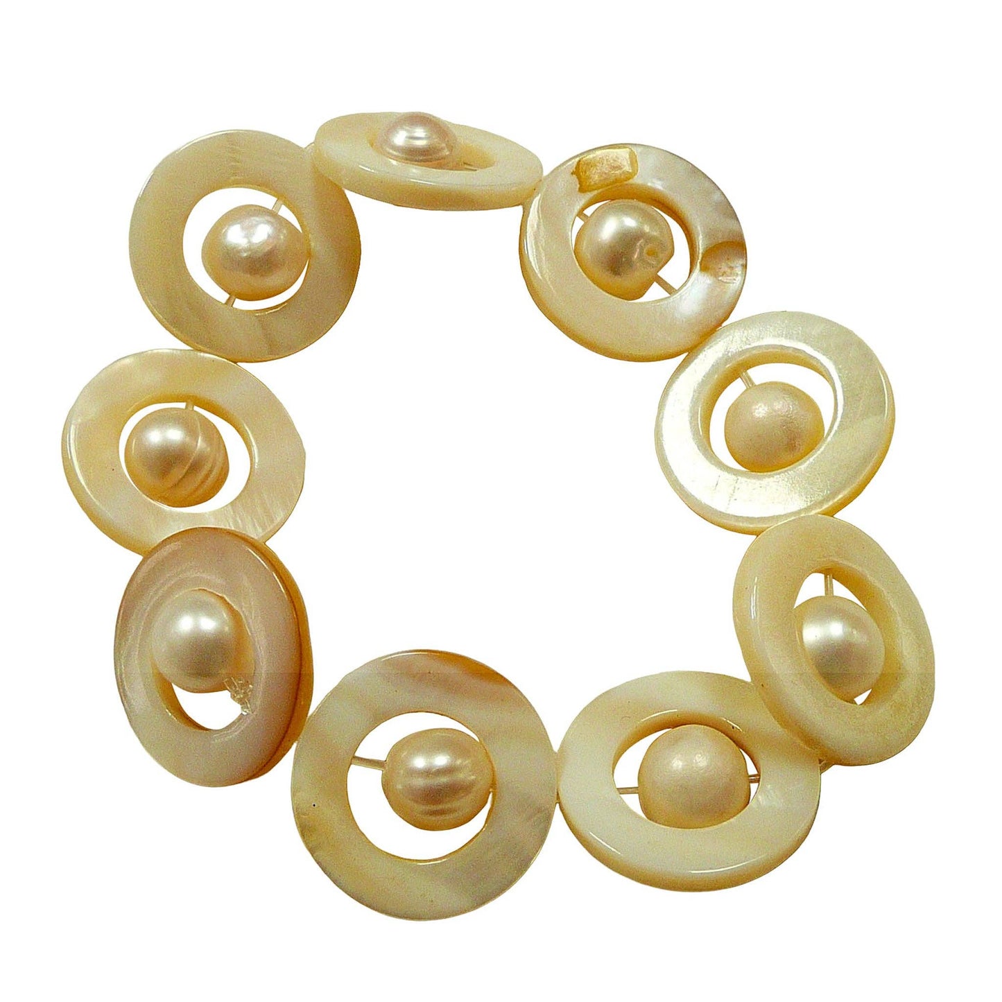 Shell Necklace white