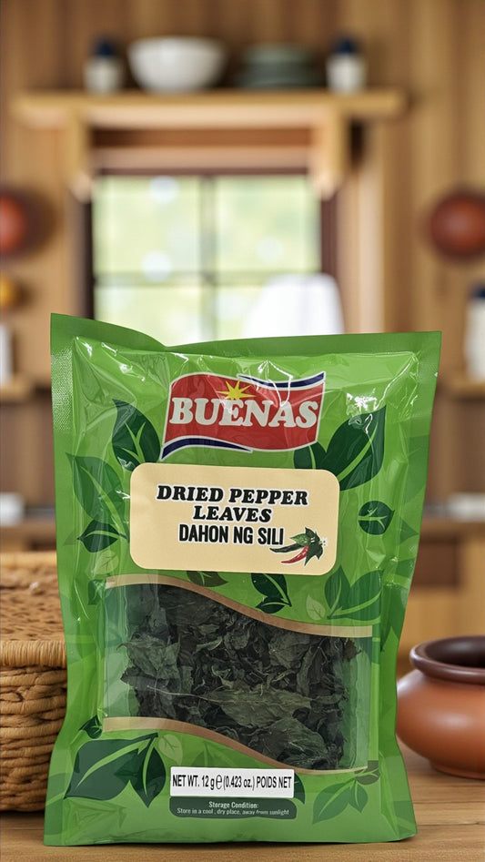 Dried Pepper Leaves/ Dahon ng Sili 12g