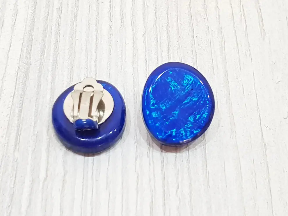 Capiz-Muschel Ohrclip 25mm / CE-0005