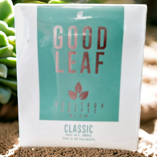 JC organic Good Leaf Ashitaba Instant Coffee 10x30g