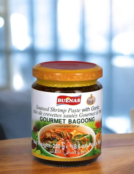 Buenas Gourmet Bagoong guisado with Garlic 250g