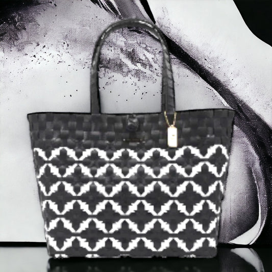 Lokal Bayong Pamela  M black/white free shipping