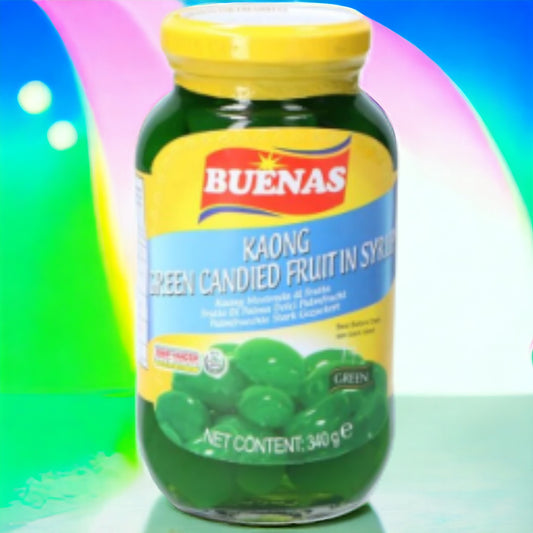 Kaong Green Candied Fruit in Syrup 340g