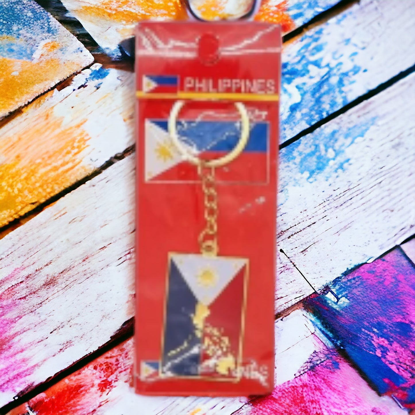 Philippine Flag Key Chain