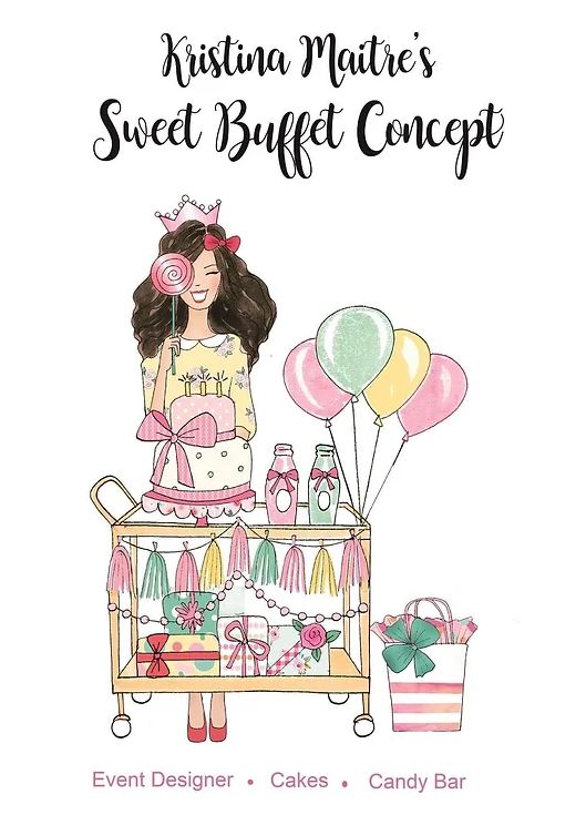Tina Maitre's Sweet Buffet Concept Events Design and Cakes