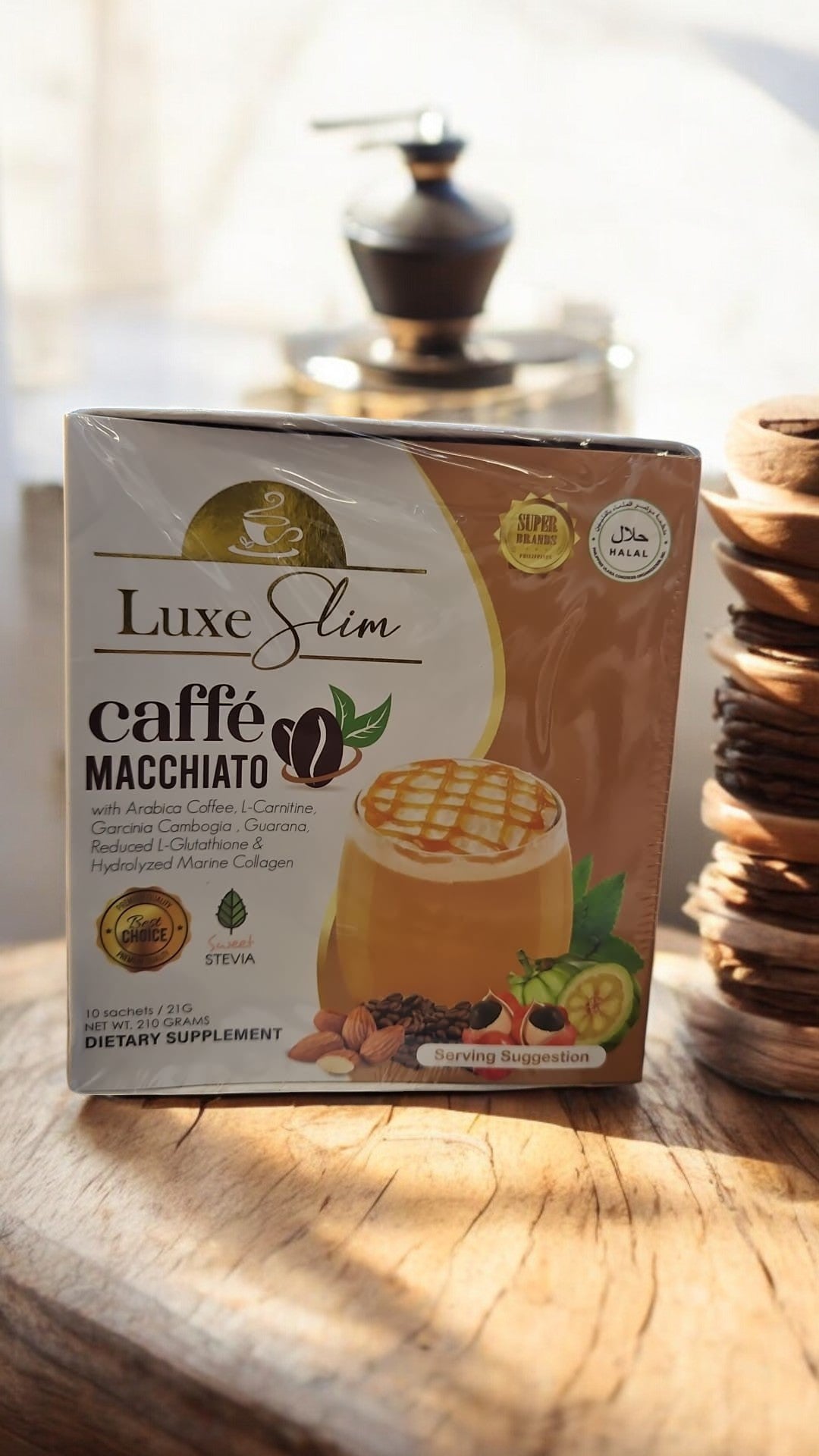 Luxe Slim caffé macchiato 10x21g !!!PREORDER!!!