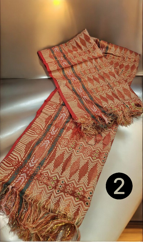 Philippine handwoven scarf diff colors