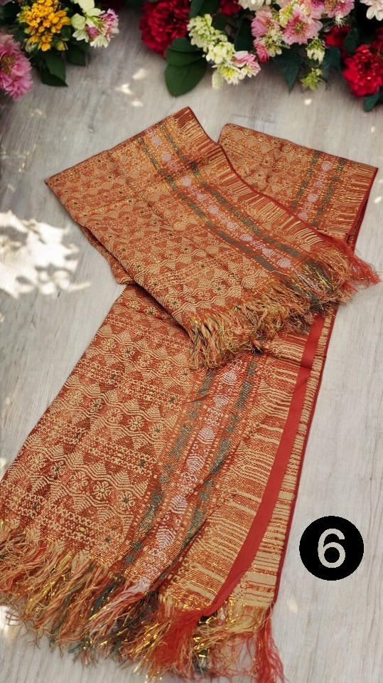 Philippine handwoven scarf diff colors