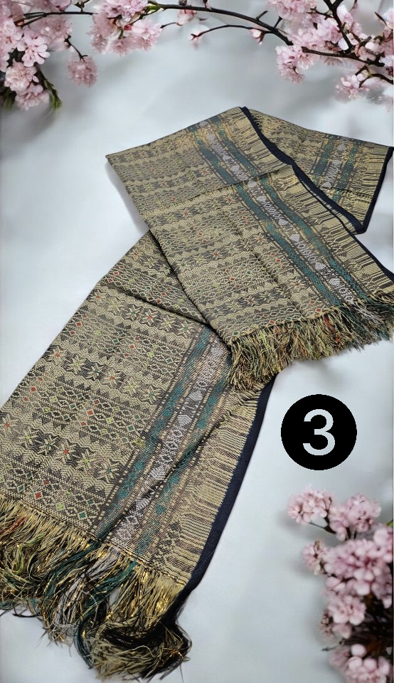Philippine handwoven scarf diff colors