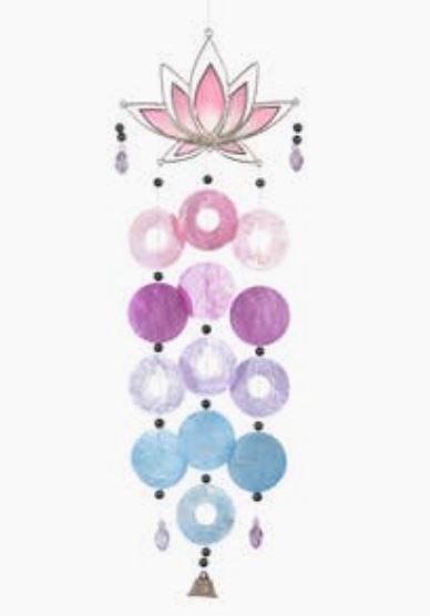 Lotus Capiz Chimes