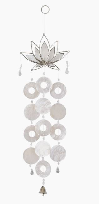 Lotus Capiz Chimes