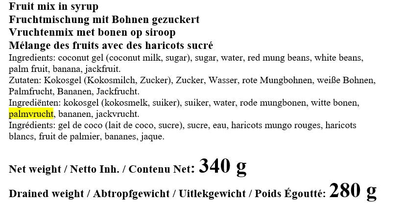 Halo Halo Mix 340g