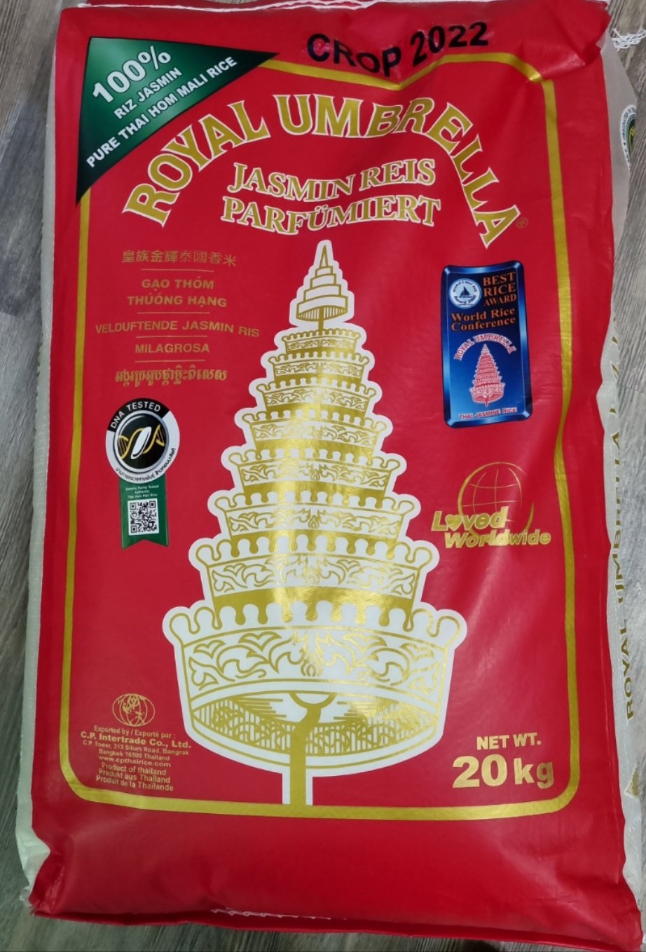 Jasmin Rice 20kg