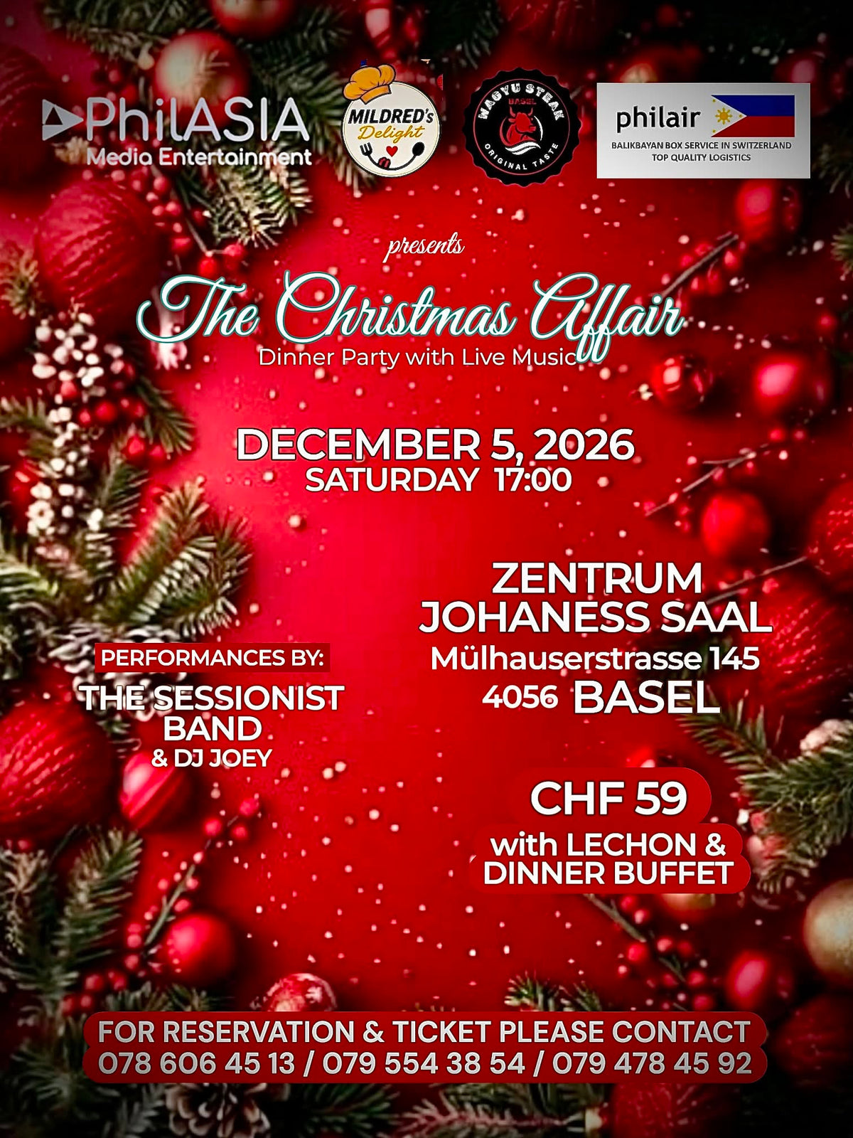 The Christmas Affair December 5 2026