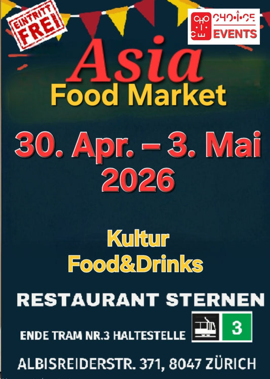 Asia Food Market  April 30- May 3 2026!