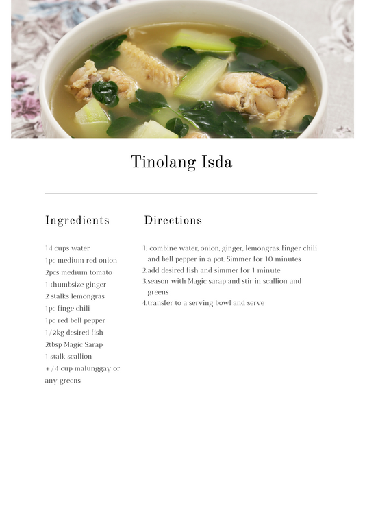 Tinolang Isda