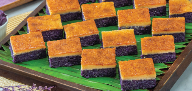 Ube Biko Custard Recipe