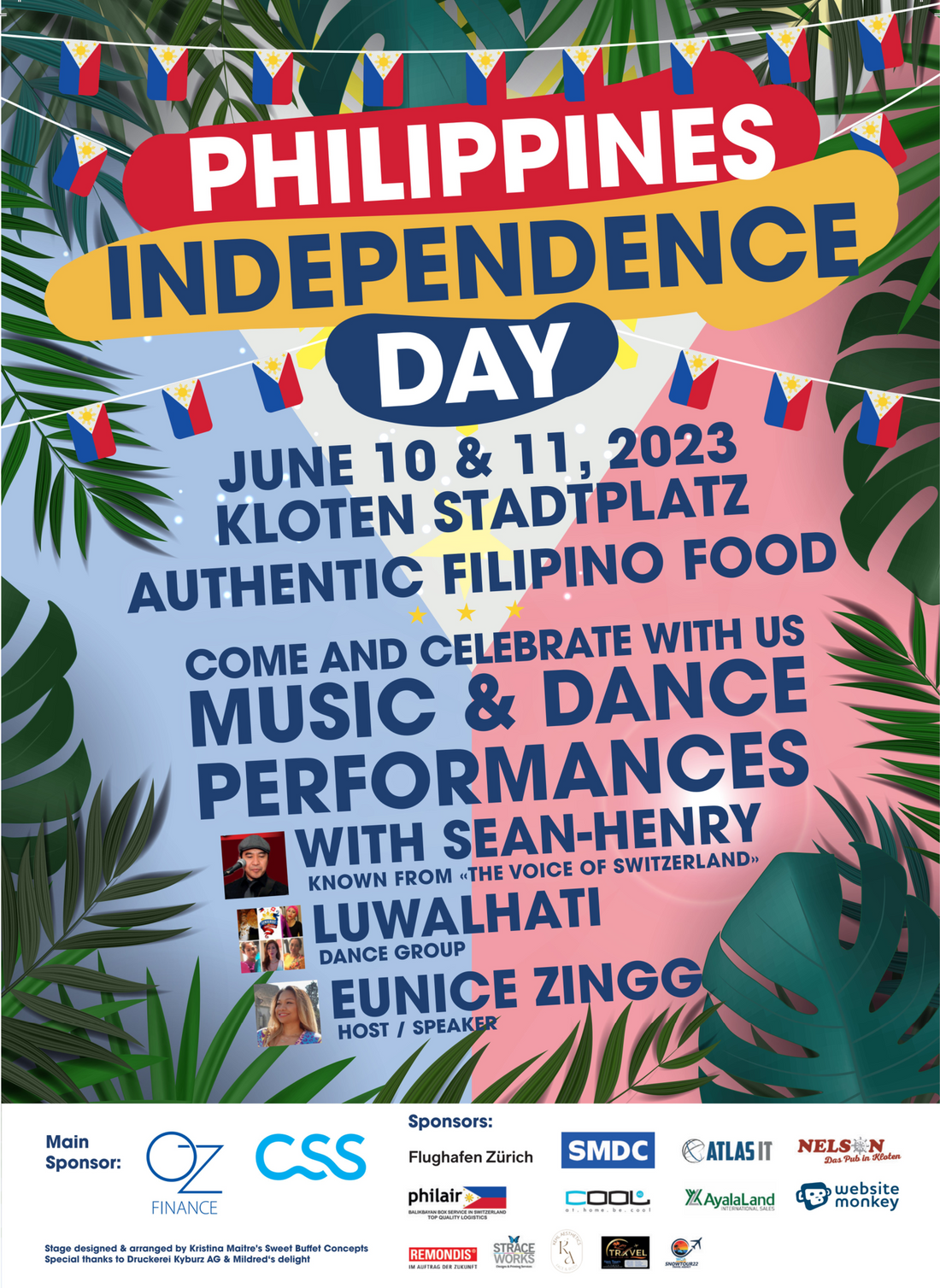 Impressions at the Philippine Indepence Day 2023 in Kloten