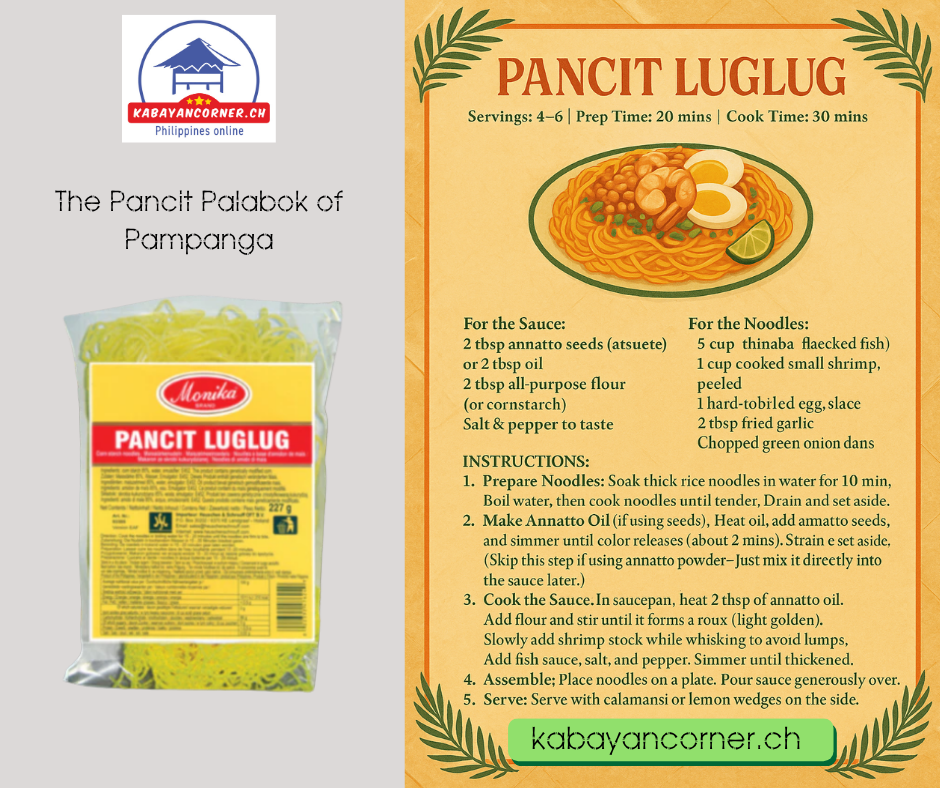 How to cook Pancit Luglug
