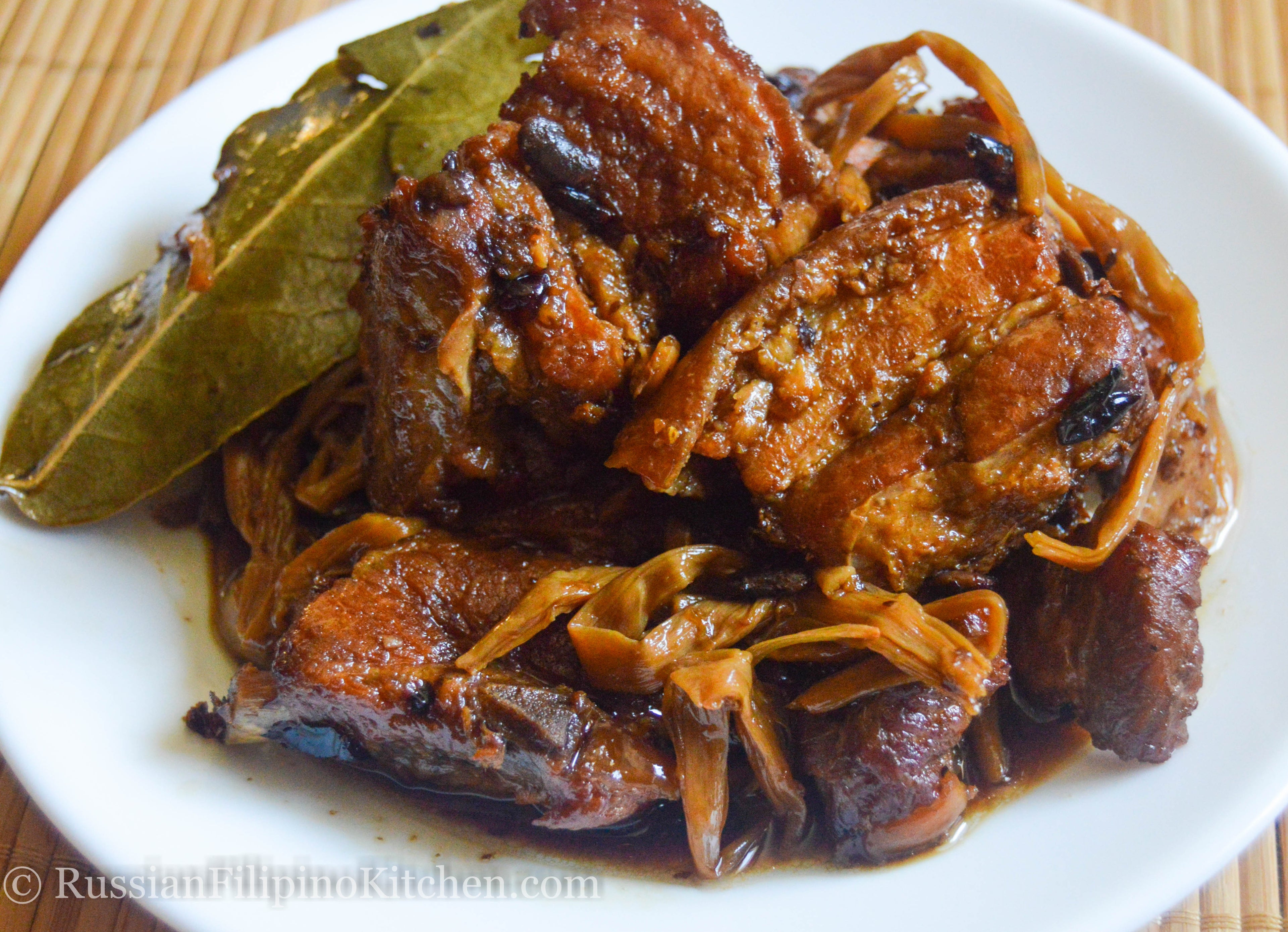 Pork Humba with dried Lily Flowers