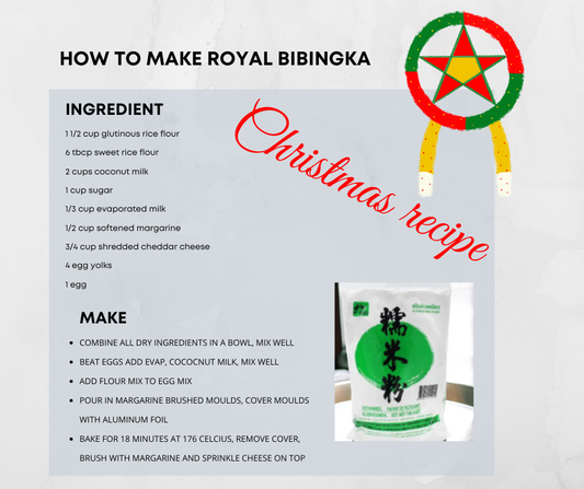 How to make your favourite Christmas Recipe: Royal Bibingka