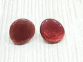 Capiz-Muschel Ohrstecker 25mm / CE-0018
