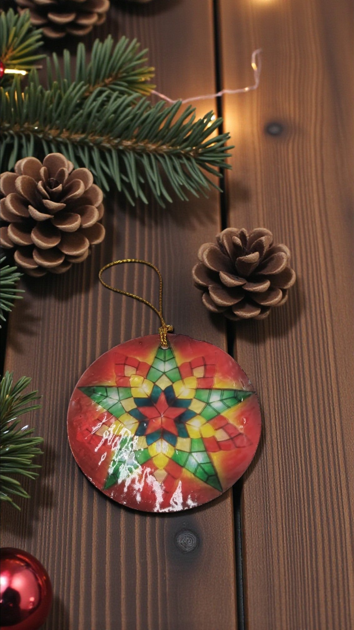 Capiz Ornaments 1 pc