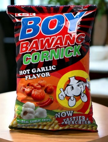Boy Bawang Cornick Hot Garlic 90g