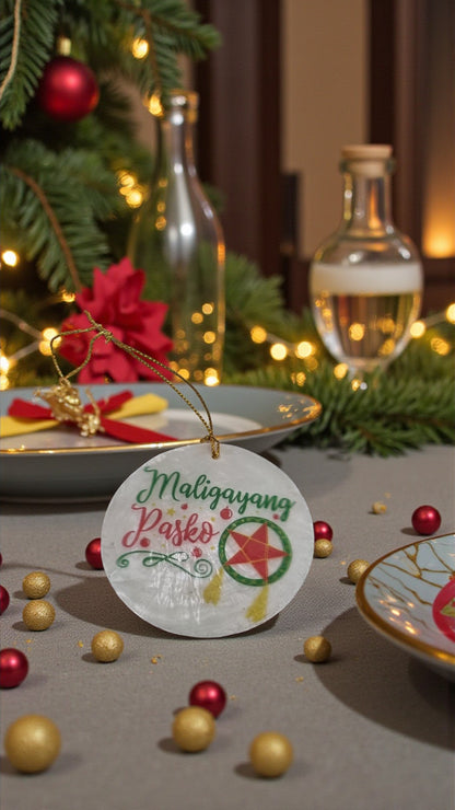 Capiz Ornaments 1 pc