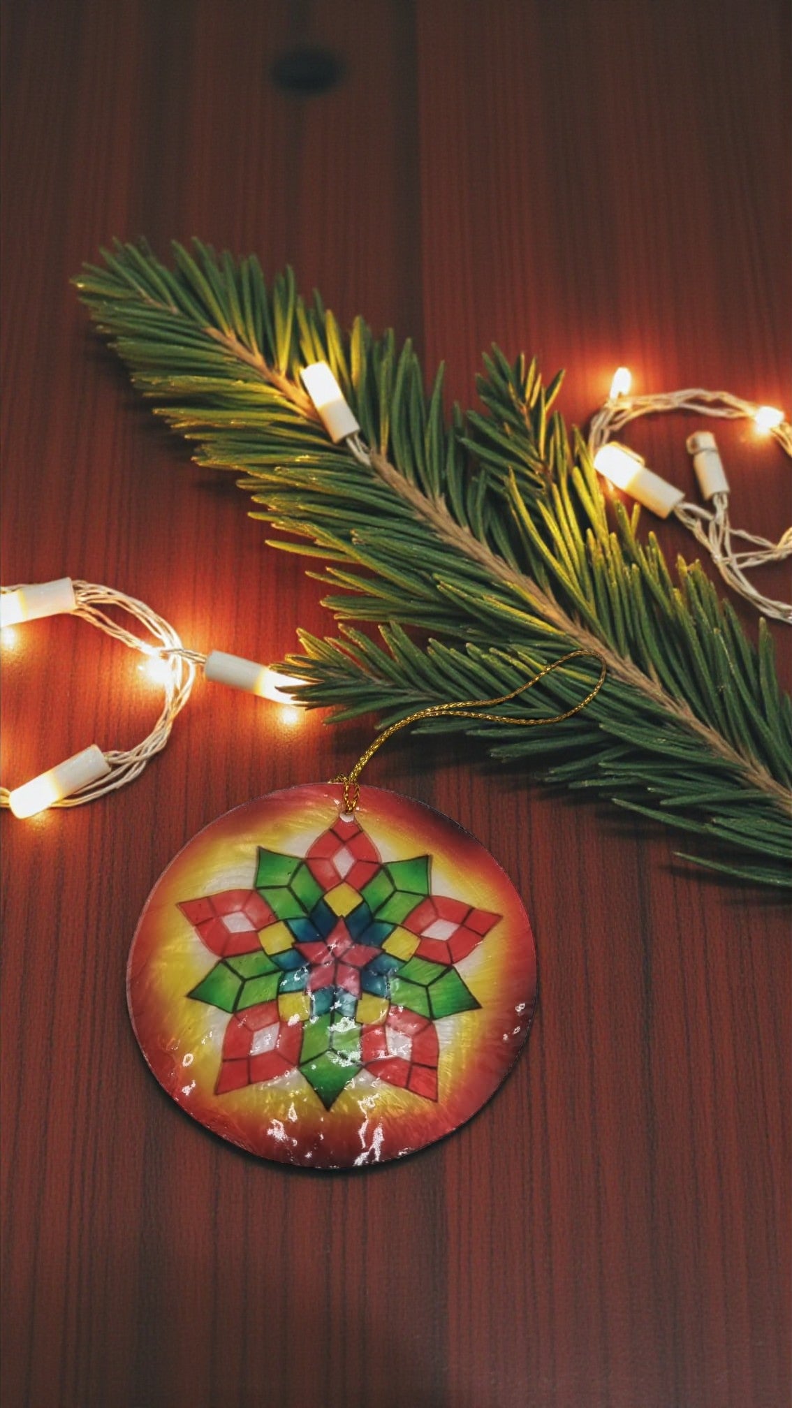 Capiz Ornaments 1 pc