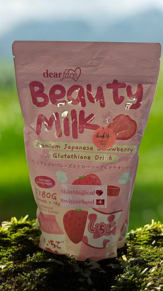 Beauty Milk Strawberry 10x18g