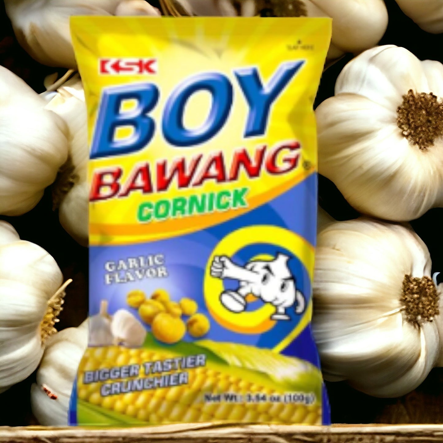 Boy Bawang Cornick Garlic 90g