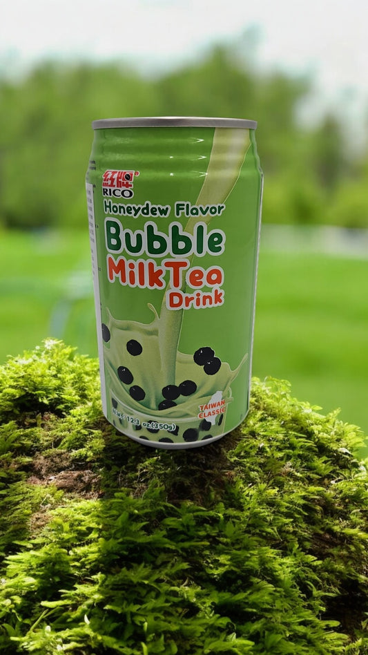 Bubble Milk Tea Drink Honeydew Flavor 340ml